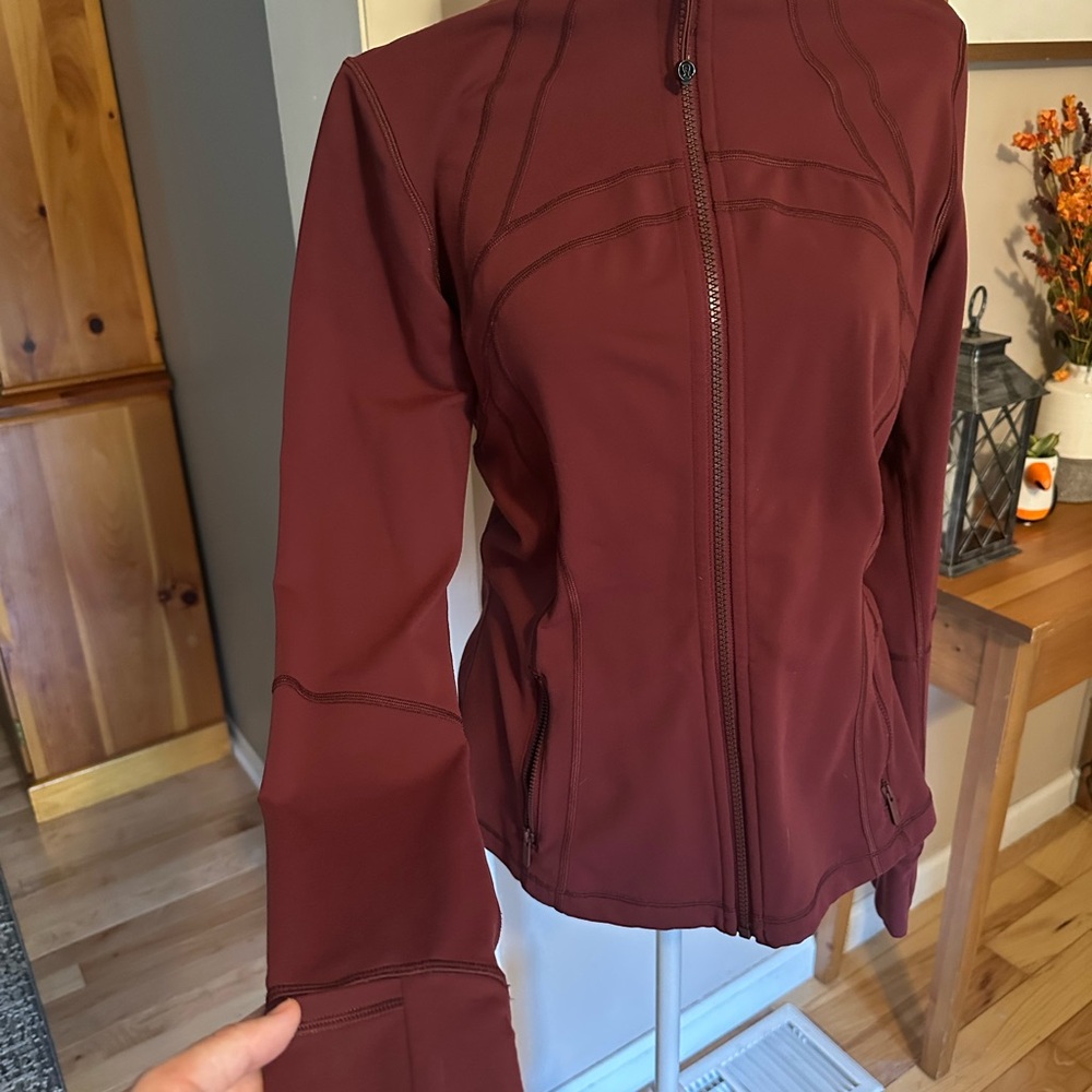 lululemon athletica Maroon Utility Jacket - Picture 2 of 10